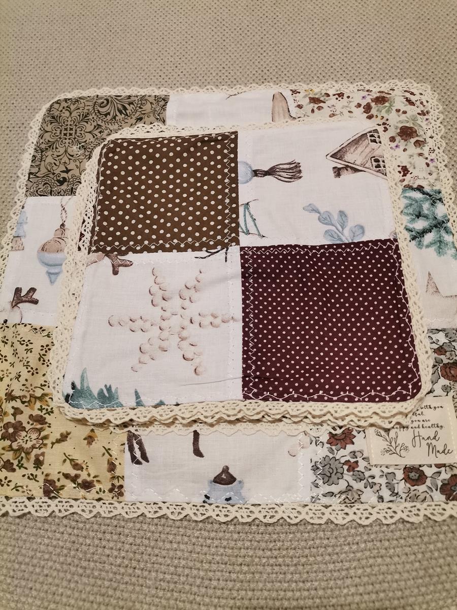 Serwetki typu patchwork (kpl) 3 - obrazek 3